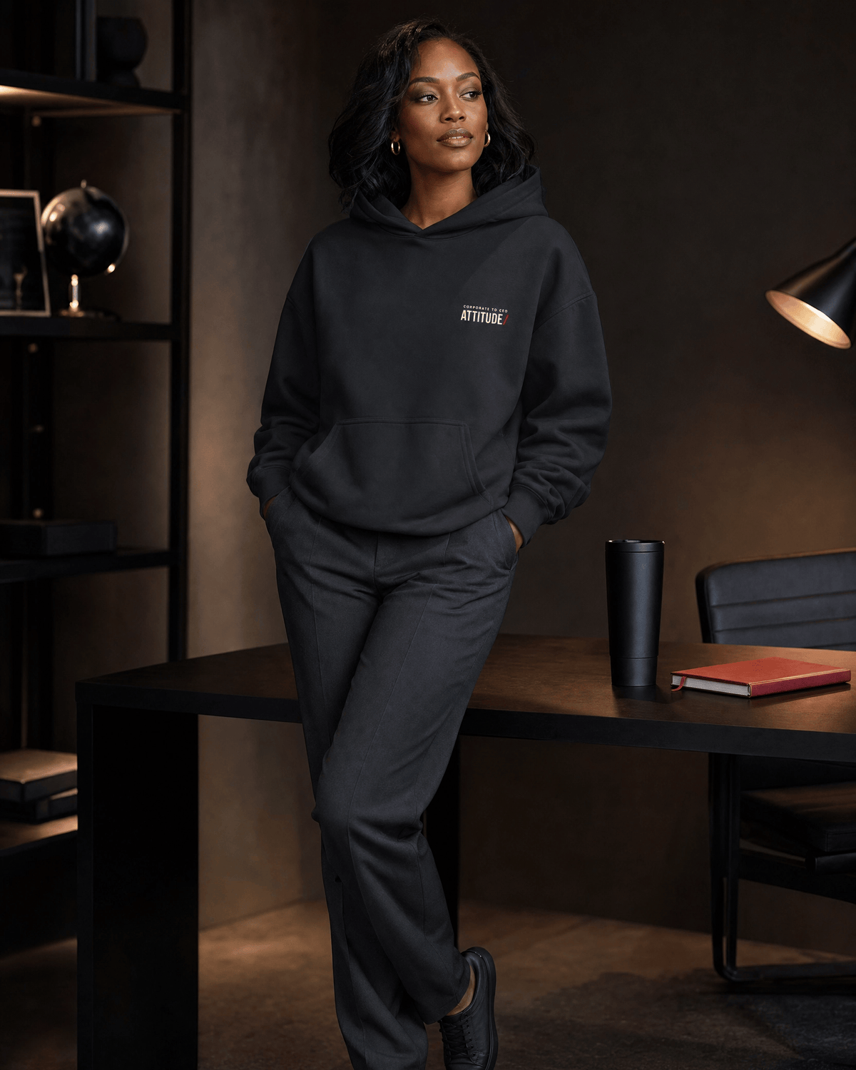Heavyweight Hoodie - Corporate to CEO Attitude