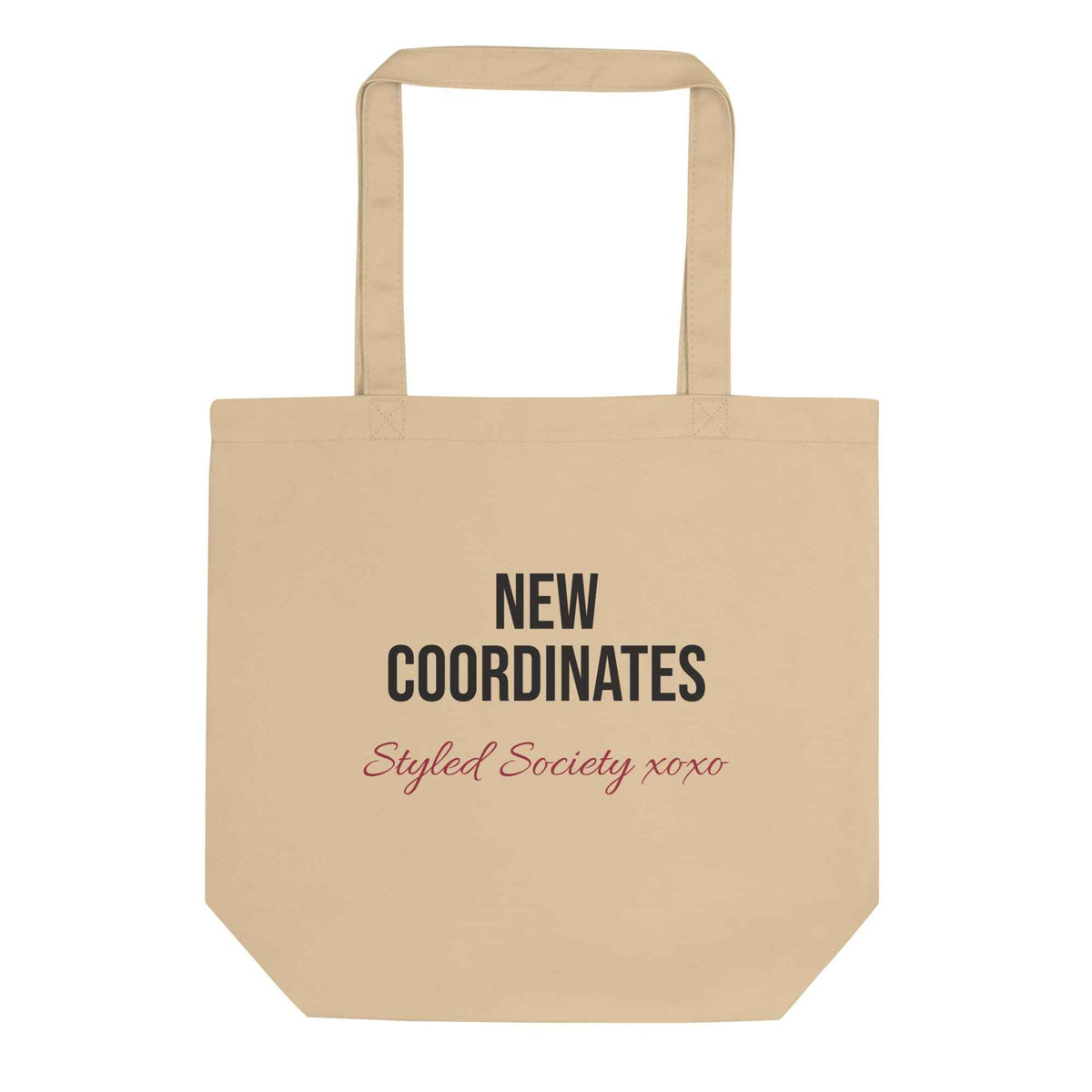 New Coordinates Heavy Canvas Tote