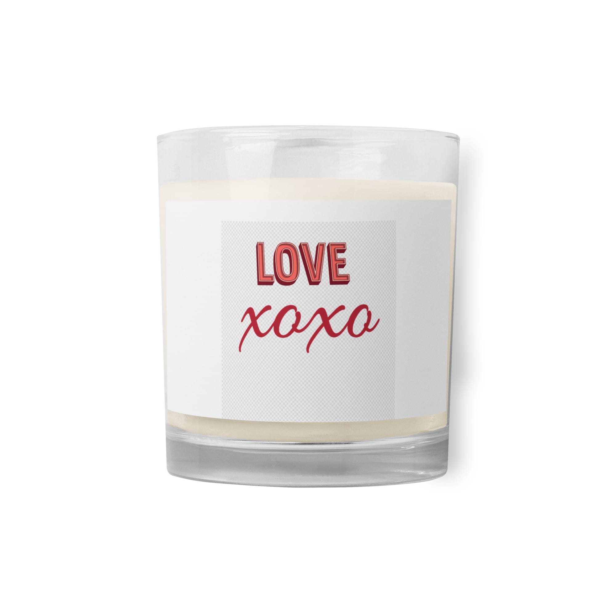 Glass jar soy wax candle CANDLE Styled Society xoxo 